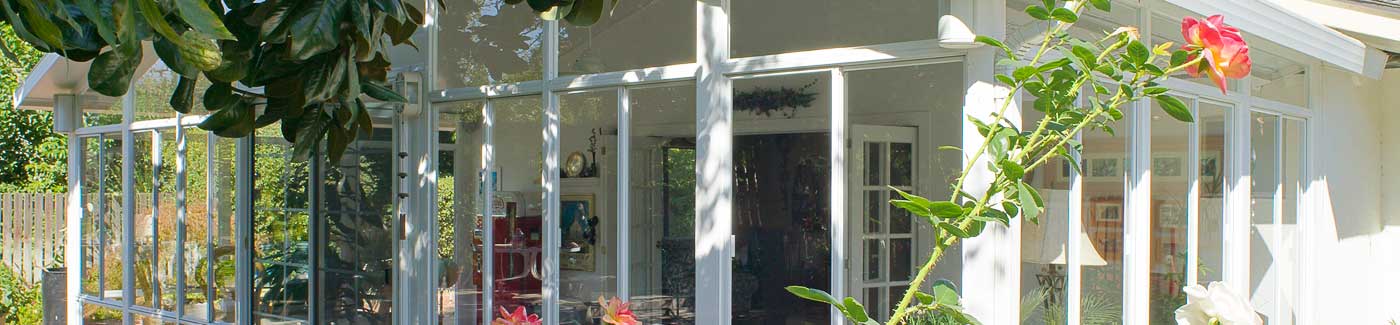 Sunroom with Gable Roof