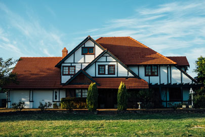 European-Style Home